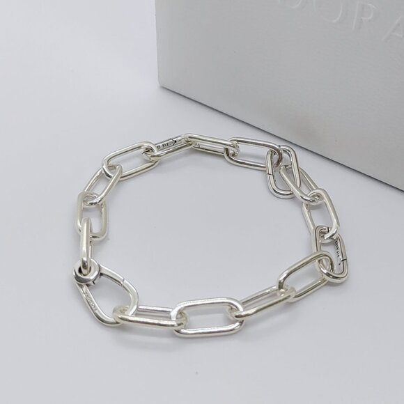 Pandora Bracelet Link Chain Bracelet S925 Sterling Sliver Women Jewelry - Picture 1 of 5